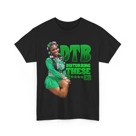 Disturbing These B**** Green Graphic Tee